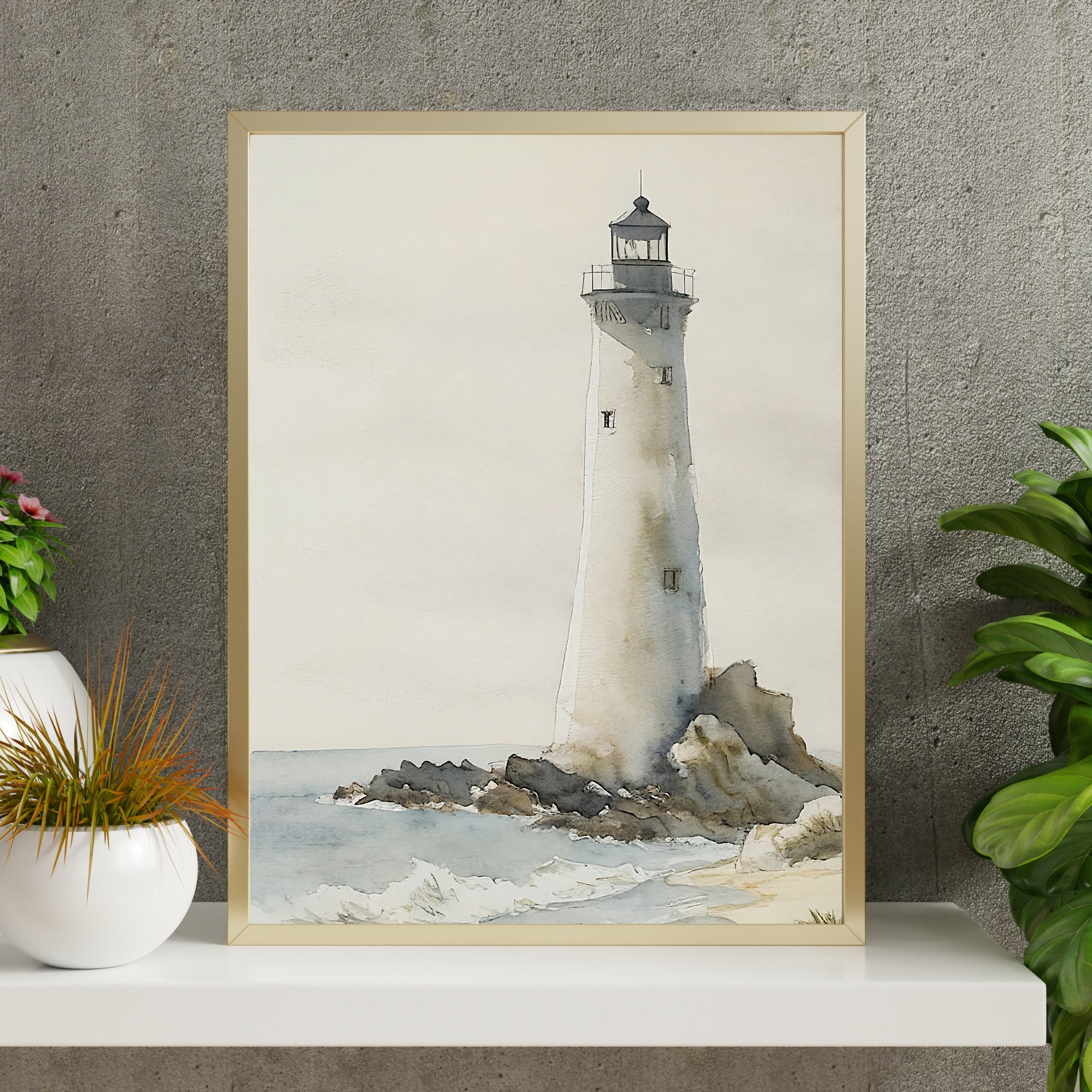 Vintage Wall Art: Nautical Seascape & Maritime Prints – Everything