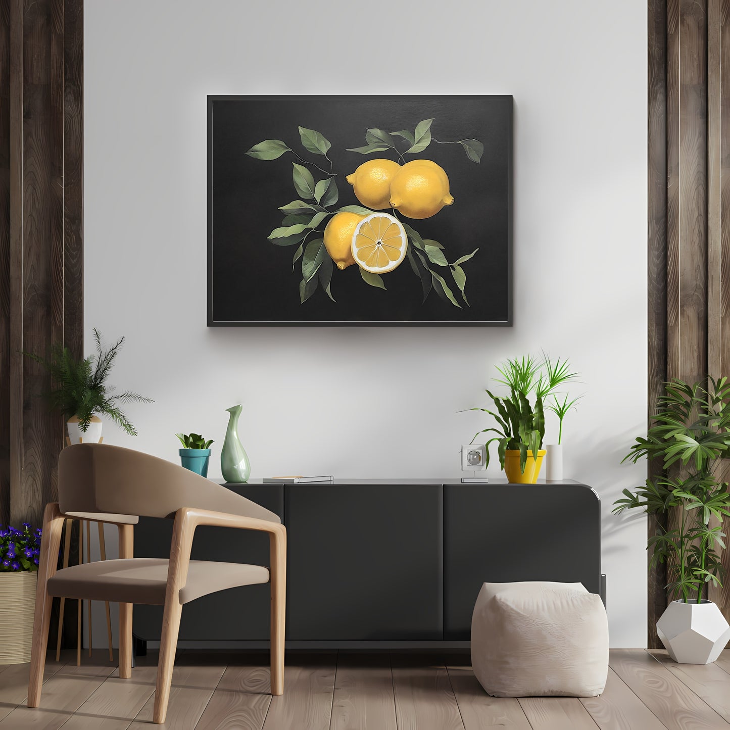 Lemon still life painting vintage Paper Poster Prints art farmhouse kitchen lemon painting fruit painting still life fruit painting