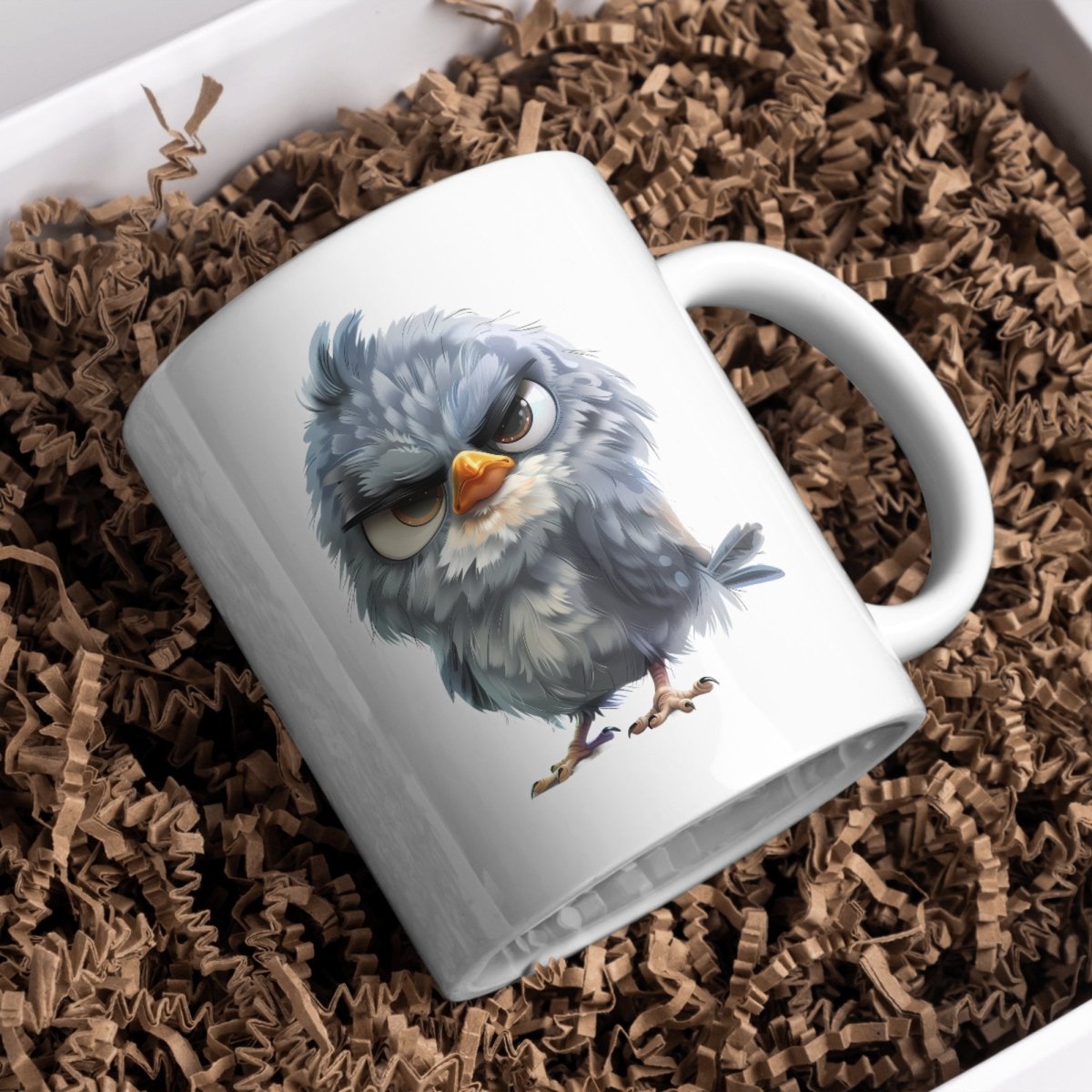 Grumpy Bird Clipart Collection - 20 Transparent PNGs - Funny Cartoon Bird Illustrations - Everything Pixel