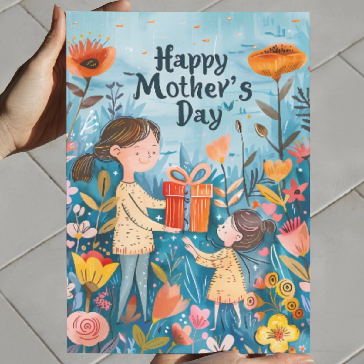 Whimsical Mother's Day Cards Collection - 20 Graphics - Everything Pixel