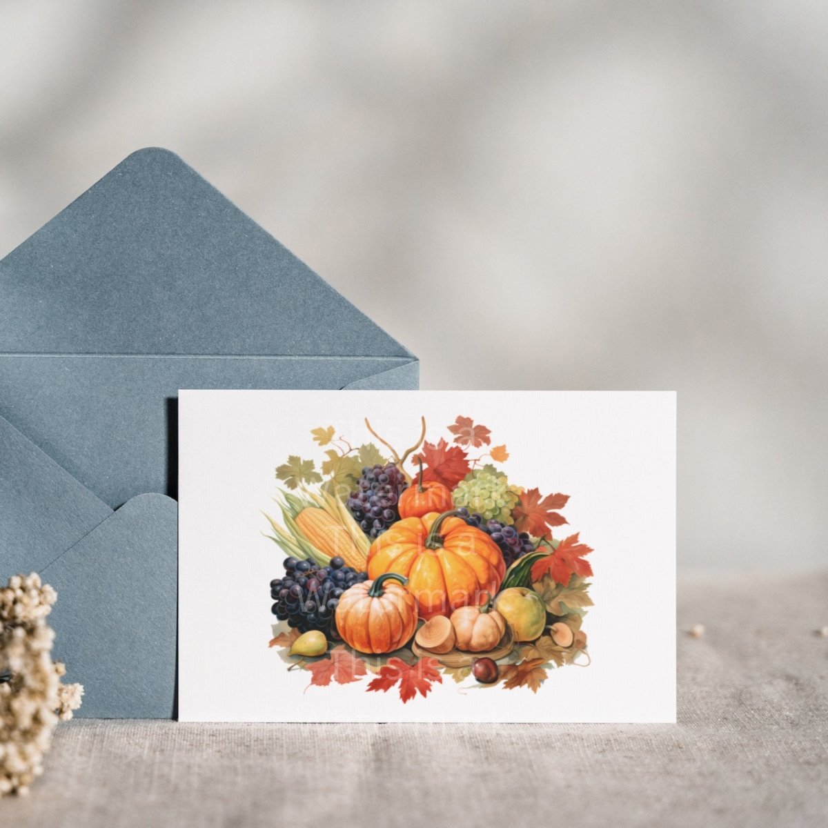 Autumn Harvest Fruit and Vegetable 7+7 PNG Clip Art Bundle for Thanksgiving Sublimation Tumbler Card Making T-Shirt Farmers Market Graphic - Everything Pixel