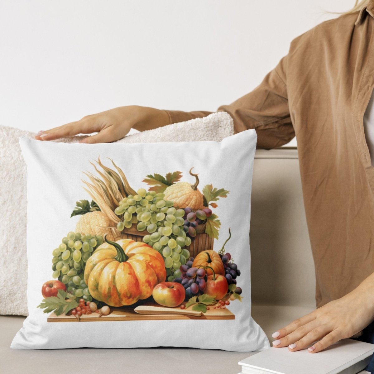 Autumn Harvest Fruit and Vegetable 7+7 PNG Clip Art Bundle for Thanksgiving Sublimation Tumbler Card Making T-Shirt Farmers Market Graphic - Everything Pixel