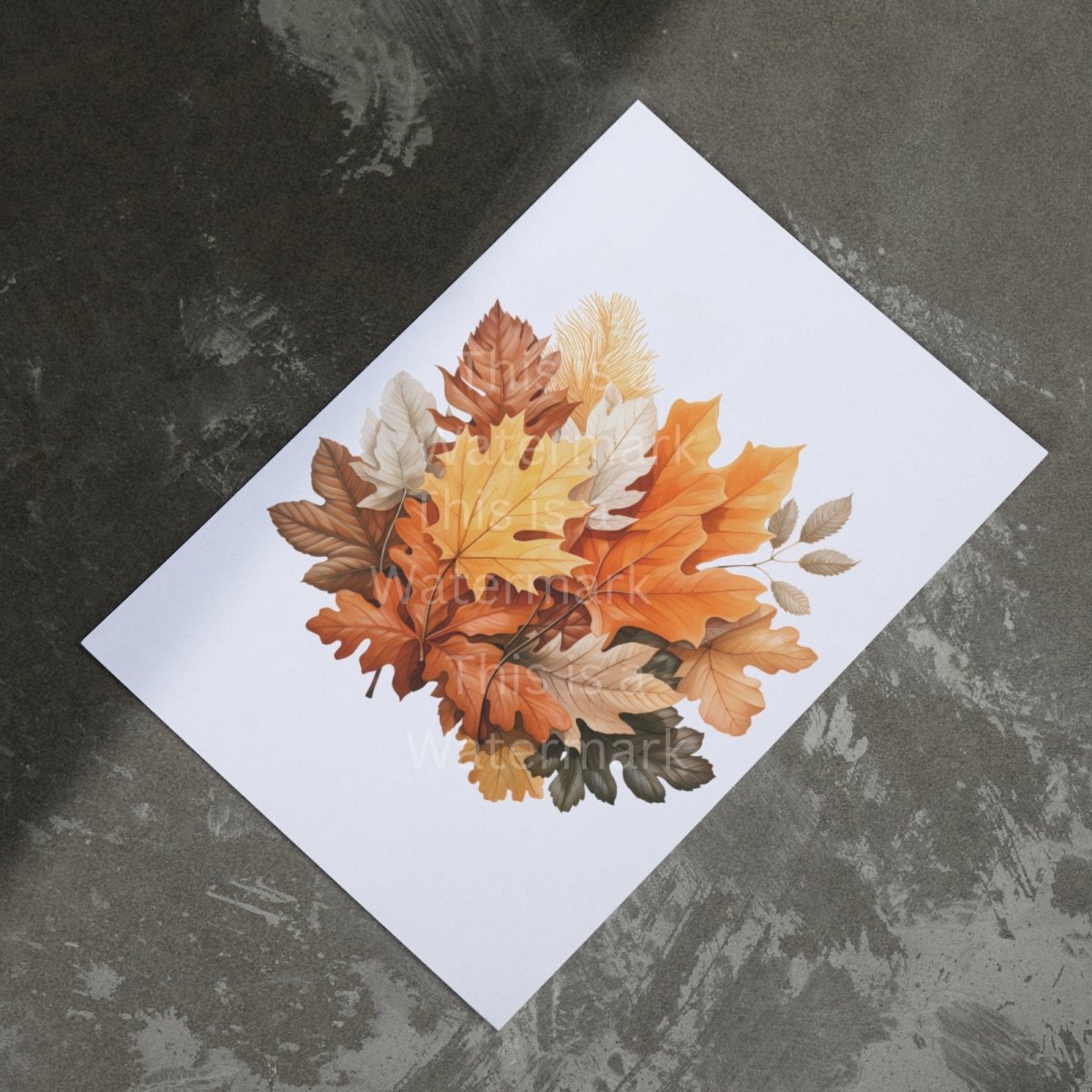 Autumn Leaves Clipart 20 PNG Bundle Fall Images Seasonal Clipart Card Making Digital Paper Craft Watercolor Fall Leaves Junk Journal Kit - Everything Pixel