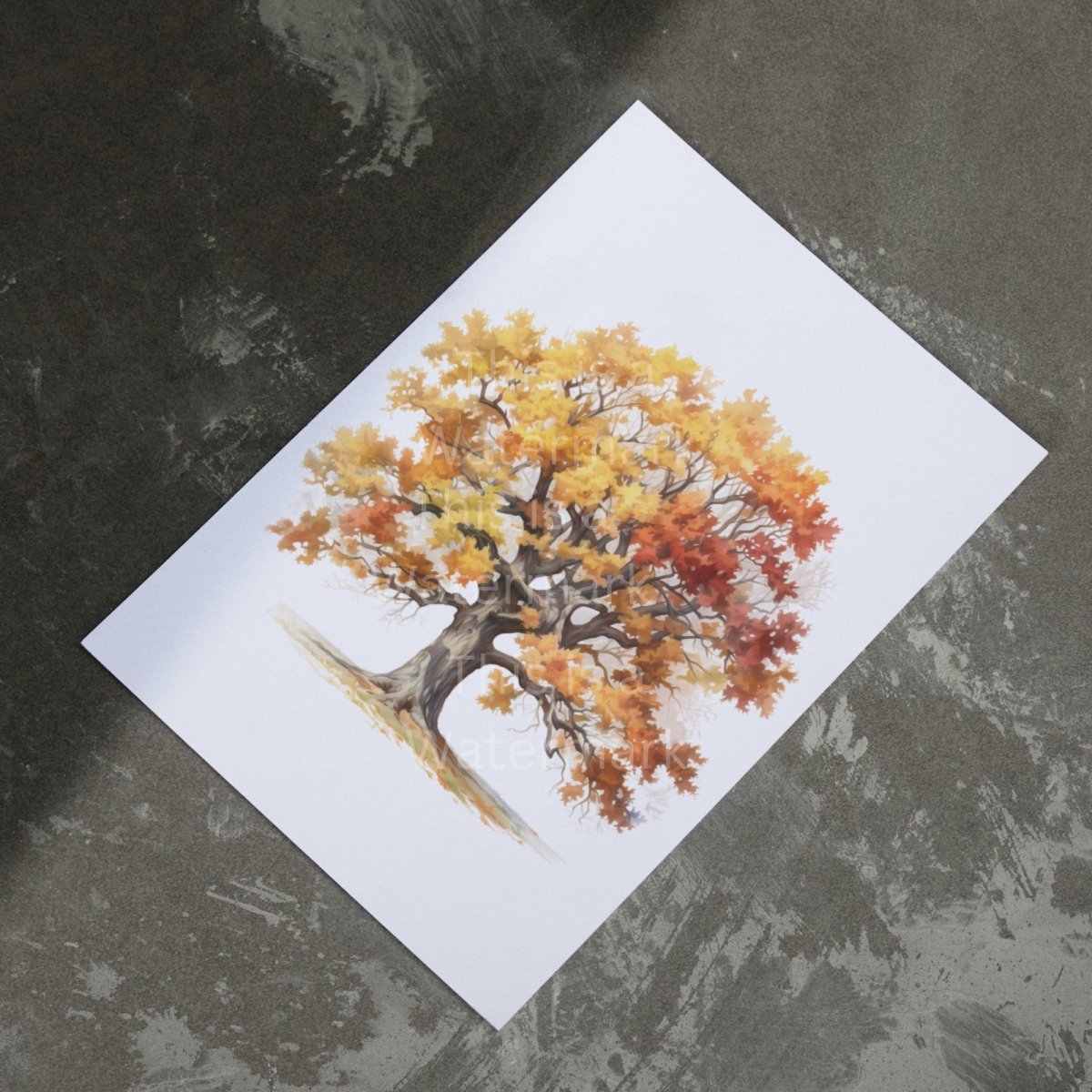 Autumn Trees Clipart 26 PNG Bundle Fall Images Seasonal Clipart Card Making Digital Paper Craft Watercolor Fall Tree Junk Journal Kit - Everything Pixel