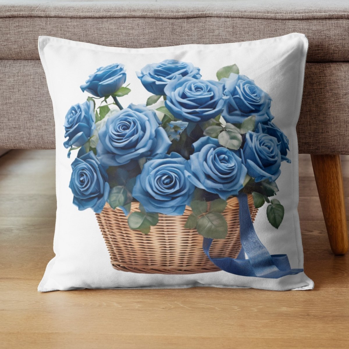 Basket with Blue Roses 6+6 PNG Bundle for Sublimation & Clipart - Everything Pixel