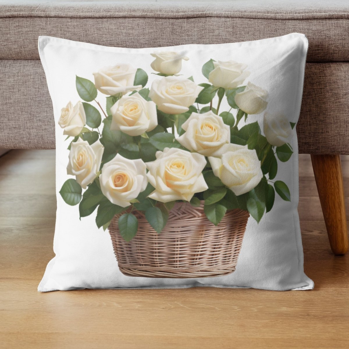 Basket with White Roses 6+6 PNG Bundle for Sublimation & Clipart - Everything Pixel