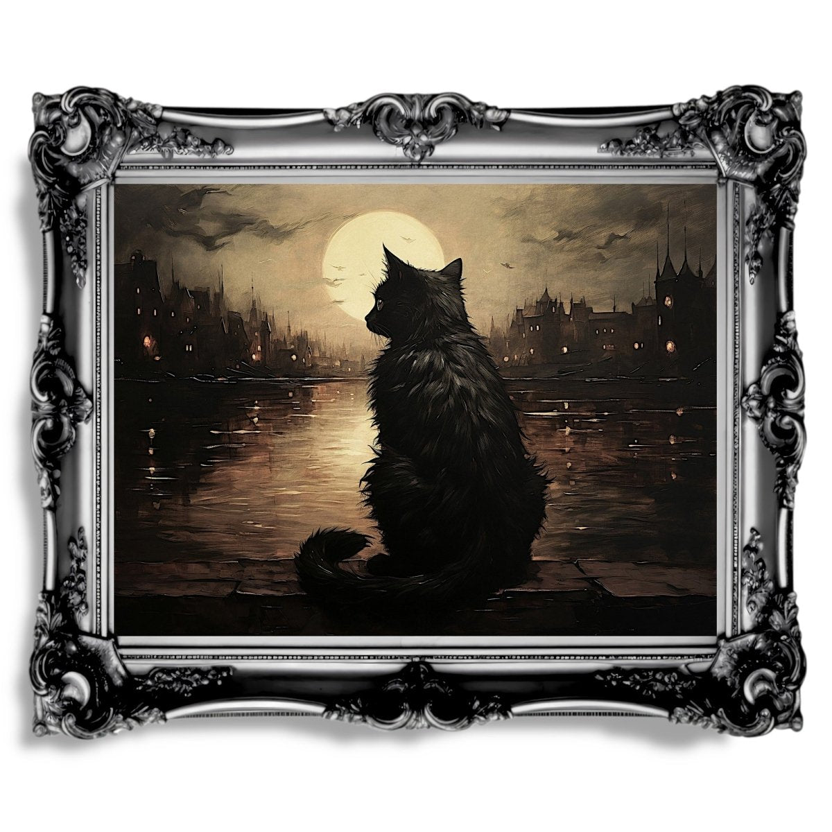 Poster kitty coquette art print