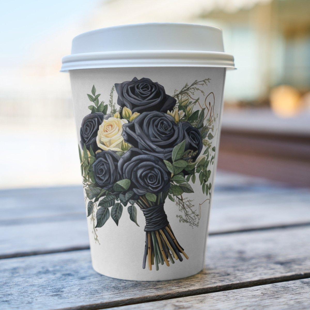 Black Rose Bouquet PNG Bundle for Sublimation Clipart Bundle Transparent Background Wedding Clipart Gothic Digital Download Commercial Use - Everything Pixel
