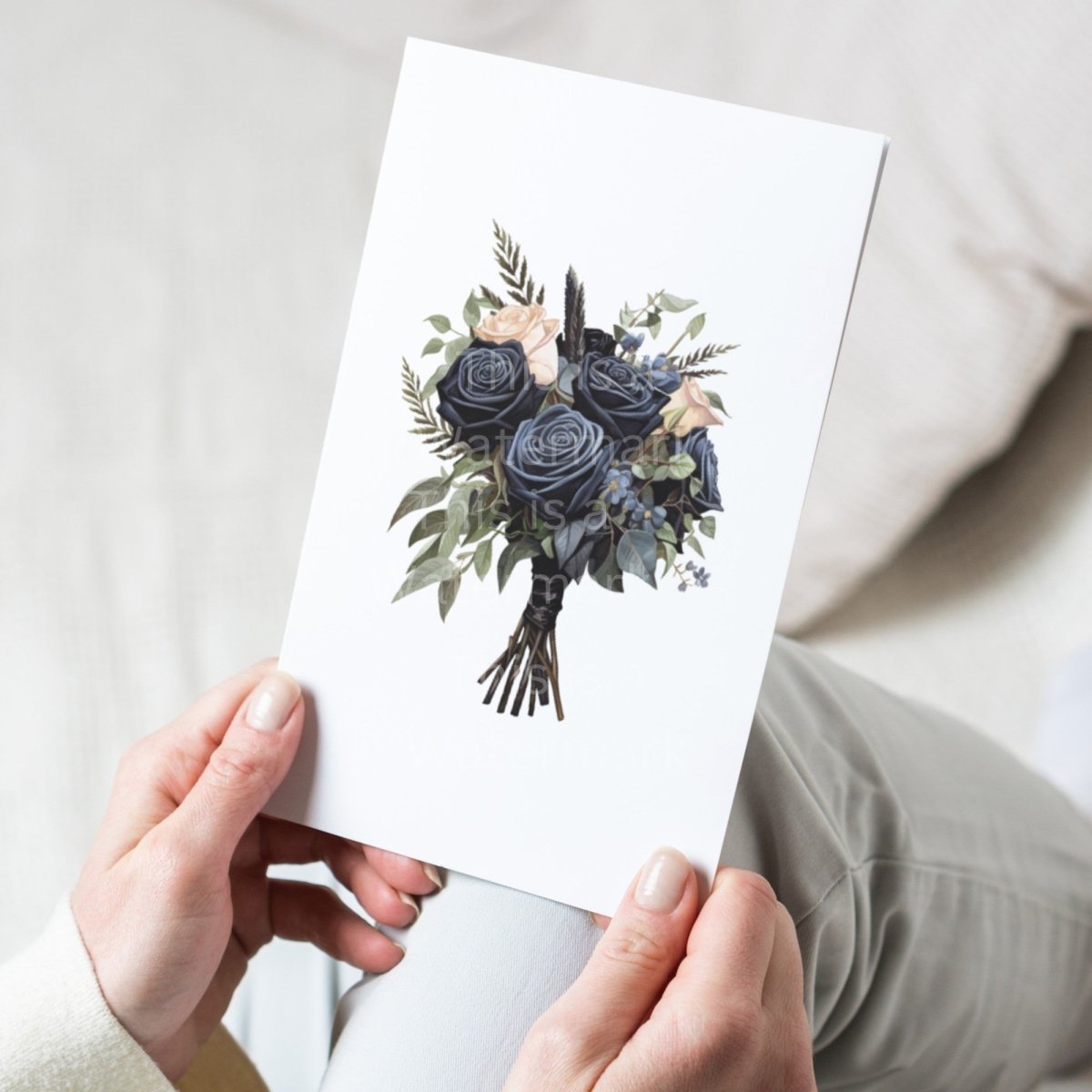 Black Rose Bouquet PNG Bundle for Sublimation Clipart Bundle Transparent Background Wedding Clipart Gothic Digital Download Commercial Use - Everything Pixel