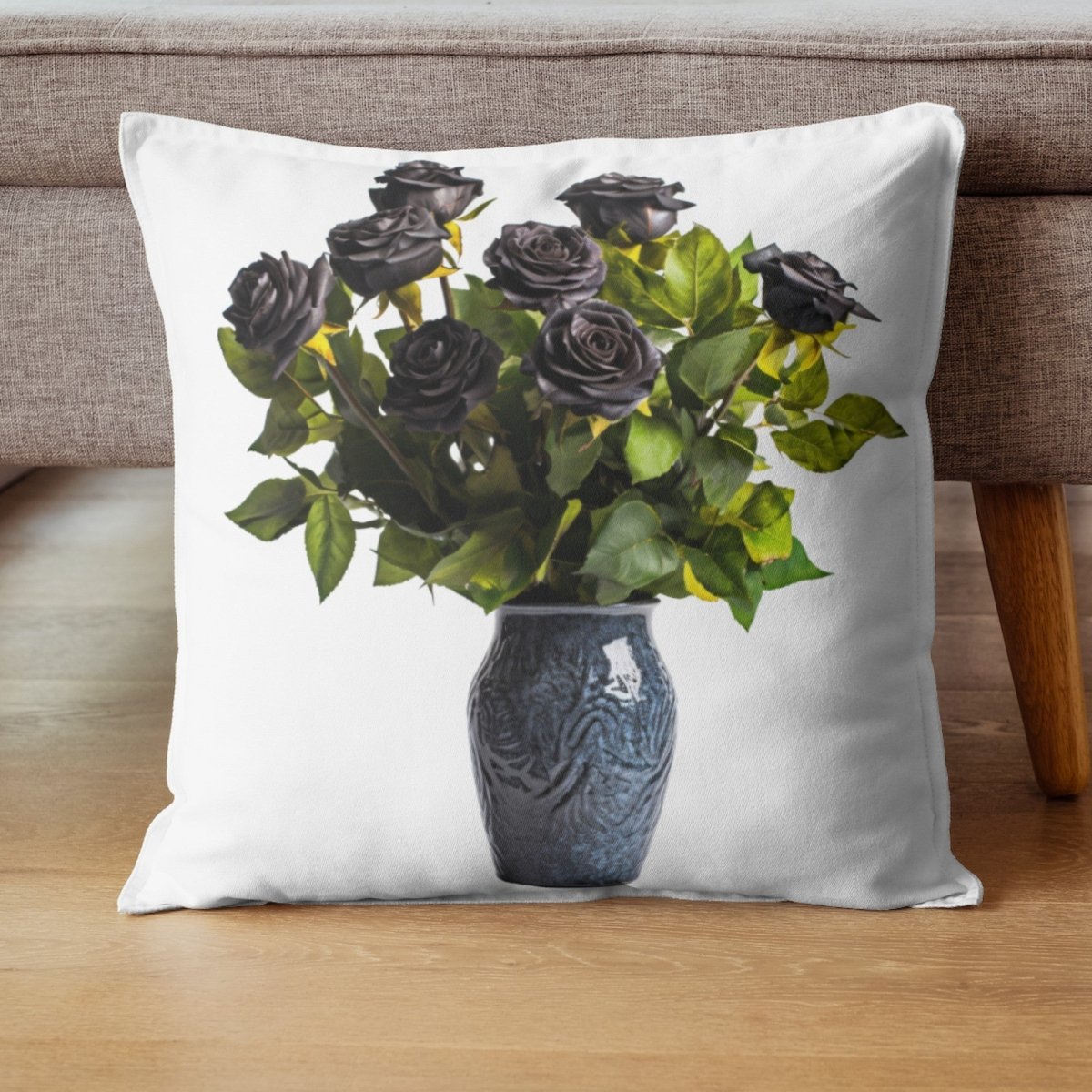 Black Roses in Vase 6+6 PNG Bundle for Sublimation Clipart - Everything Pixel
