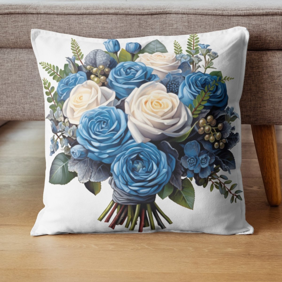 Blue Rose Bouquet PNG Bundle for Sublimation Clipart Bundle Transparent Background Wedding Clipart Mug Digital Download Commercial Use - Everything Pixel