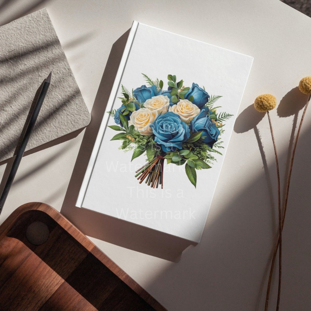 Blue Rose Bouquet PNG Bundle for Sublimation Clipart Bundle Transparent Background Wedding Clipart Mug Digital Download Commercial Use - Everything Pixel