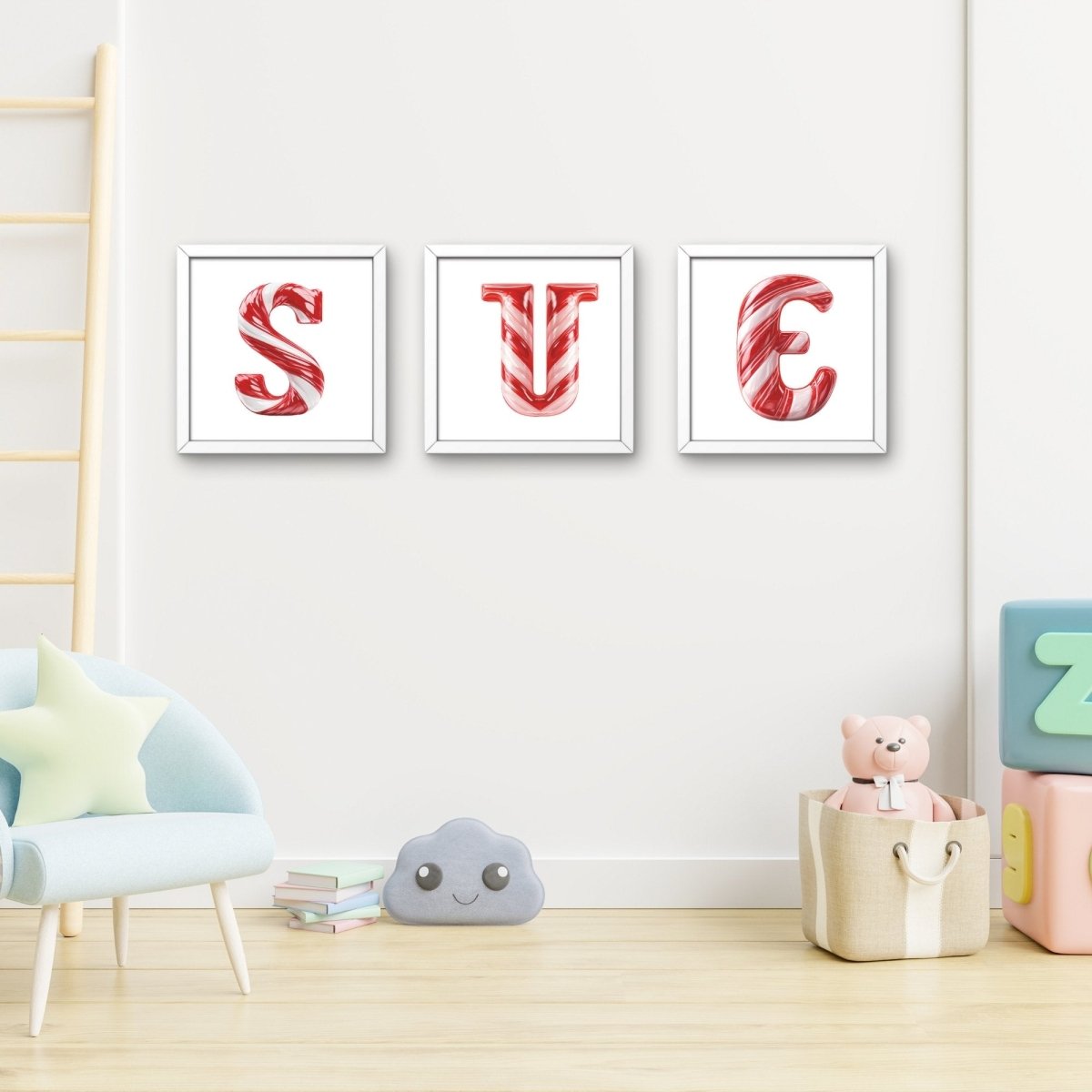 Candy Cane Alphabet Clipart 26 PNG Bundle Christmas Sweet Font Clipart Card Making Graphic Digital Paper Craft Holiday Letter Graphic - Everything Pixel