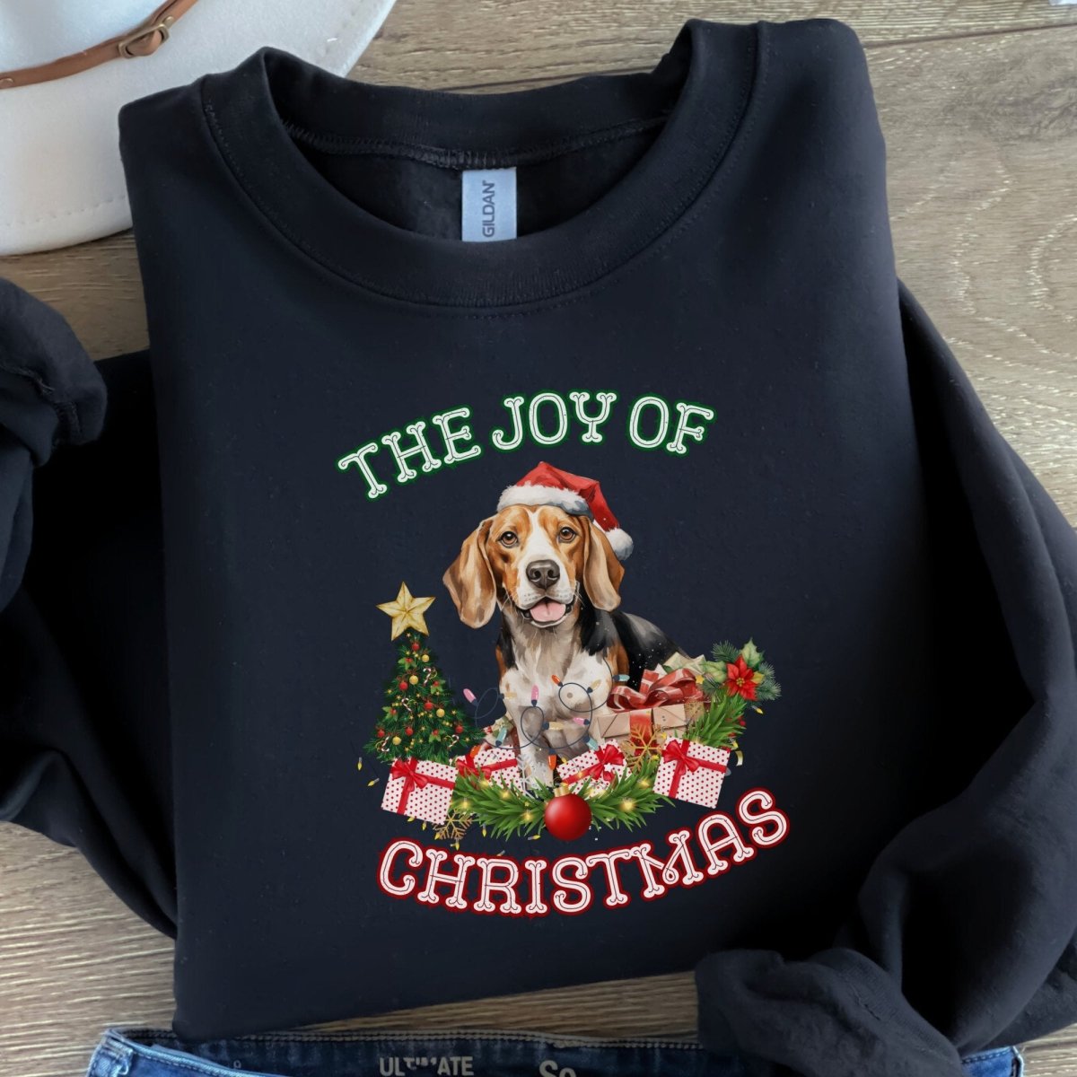 Christmas Beagle Pullover - High Quality Festive Unisex Sweater, Gift for Beagle Owner, Gift for Doglovers, Cute Xmas Dog Sweatshirt - Everything Pixel
