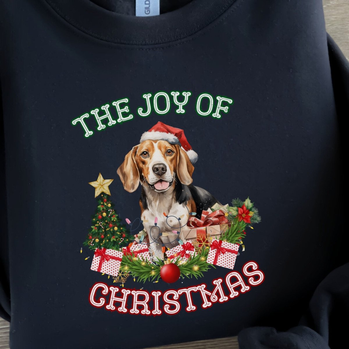 Christmas Beagle Pullover - High Quality Festive Unisex Sweater, Gift for Beagle Owner, Gift for Doglovers, Cute Xmas Dog Sweatshirt - Everything Pixel