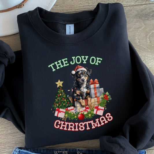 Christmas Shepherd Pullover - High Quality Festive Unisex Sweater, Gift for Shepherd Owner, Gift for Doglovers, Cute Xmas Dog Sweatshirt - Everything Pixel