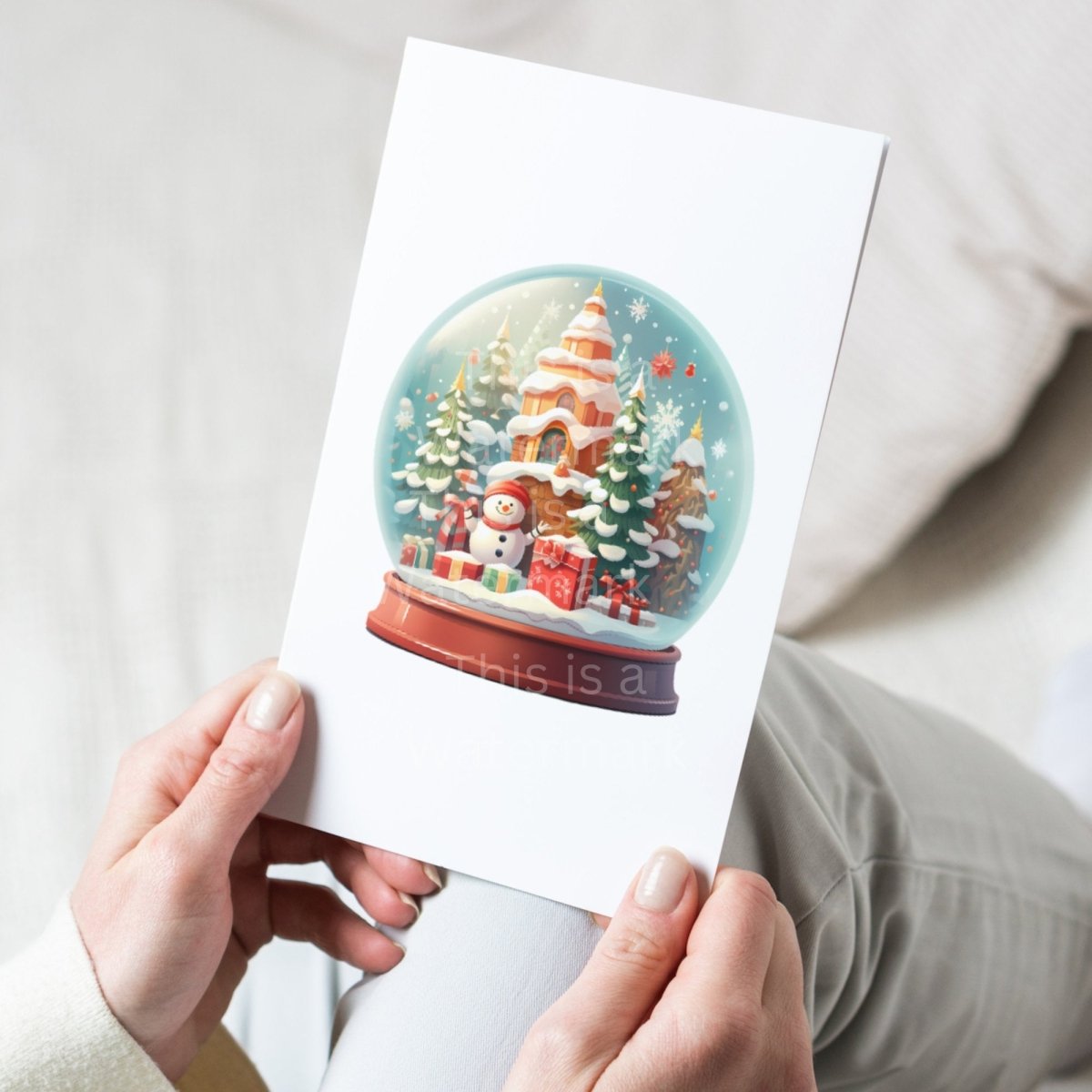 Christmas Snow Globe Clipart 7+7 PNG/JPG Bundle Christmas Decoration Digital Crafts Design Holiday Paper Crafting Clipart Winter Decor - Everything Pixel