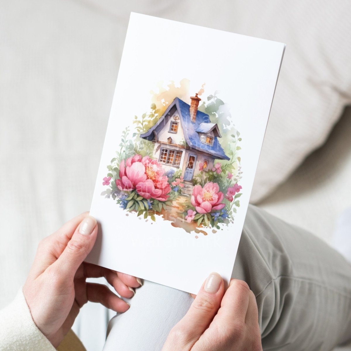 Country Cottage Peony Garden PNG Clip Art Bundle Sublimation Design Feminine Floral Card Making T-Shirt Cottagecore Clipart Shabby Vintage - Everything Pixel