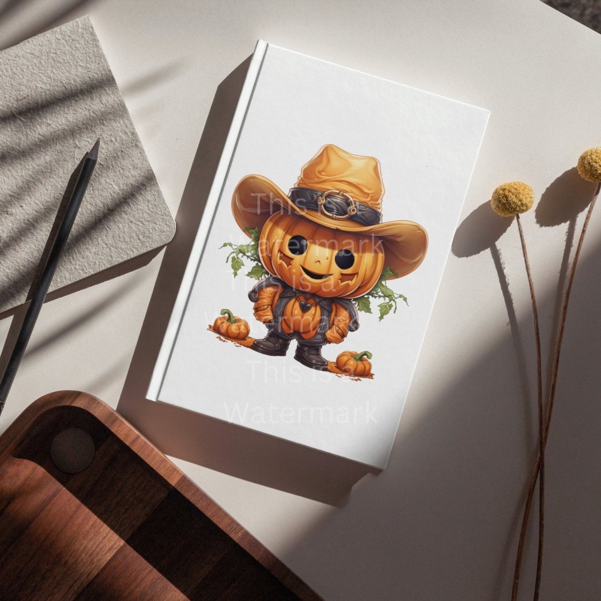Cowboy Pumpkin Clipart 7+7 PNG/JPG Bundle Halloween Invitation Card Design Paper Crafting Book Clipart Jack-o-Lantern Western Graphic - Everything Pixel