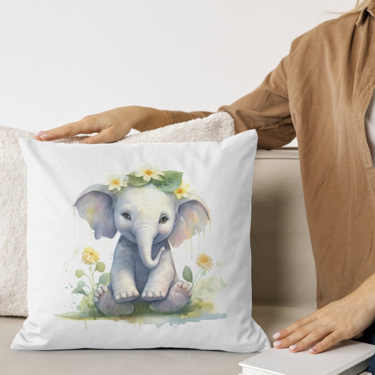 Cute Baby Elephant 6x PNG Clip Art Bundle Sublimation & Clipart Print on Shirts Mugs Cards Wall Art Paper Crafting Design Children Clipart - Everything Pixel