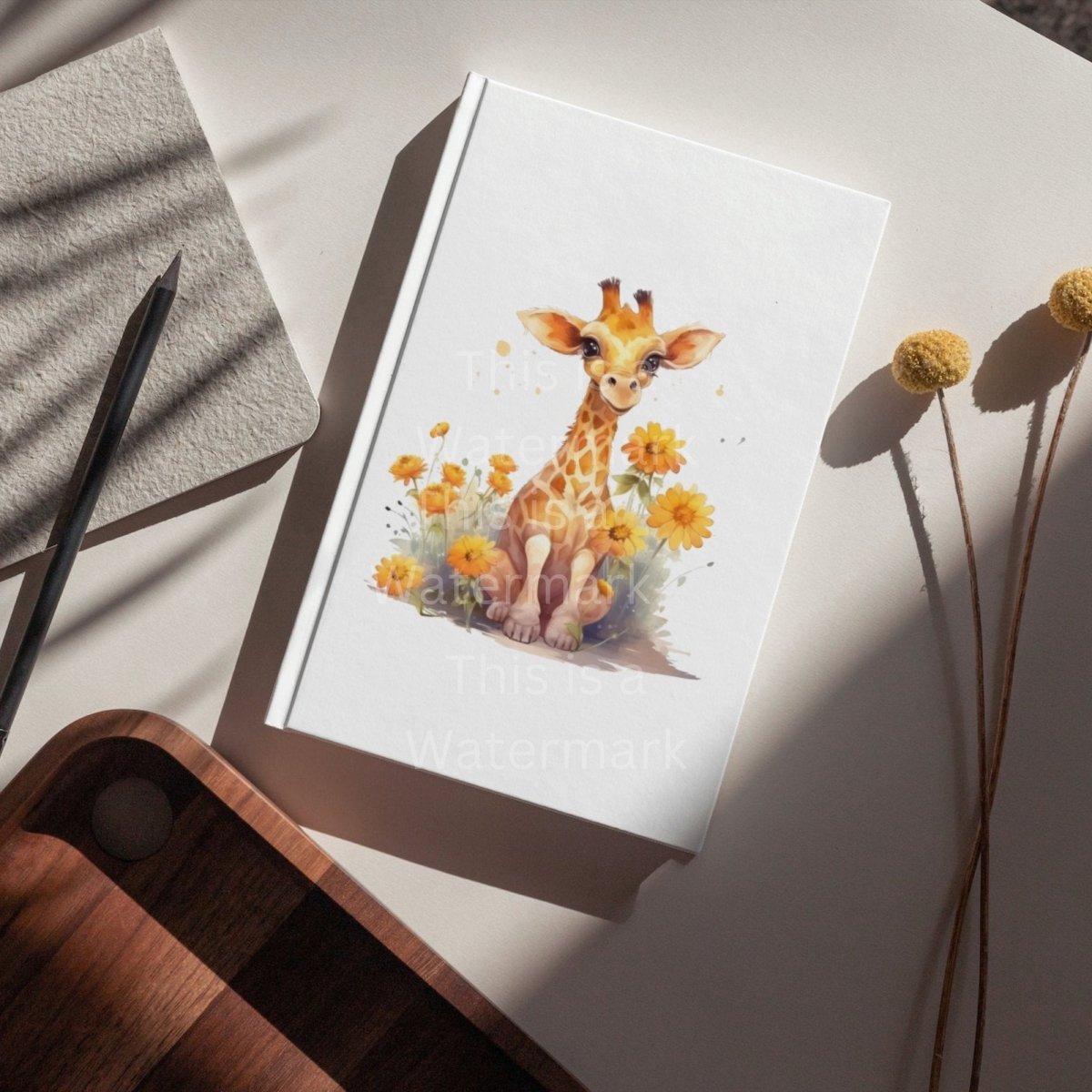 Cute Baby Giraffe 6x PNG Clip Art Bundle Sublimation & Clipart Print on Shirts Mugs Cards Wall Art Paper Crafting Design Children Clipart - Everything Pixel