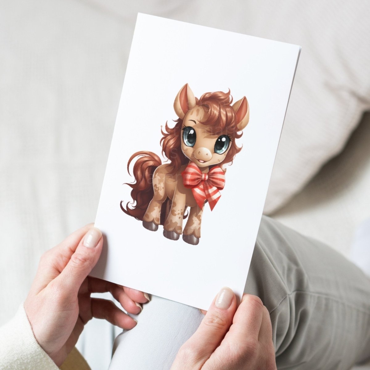 Cute Christmas Horses Clipart 20 PNG Bundle Seasonal Horse Images Winter Horse Graphic Horse Kawaii Cartoon Sublimation Junk Journal Kit - Everything Pixel