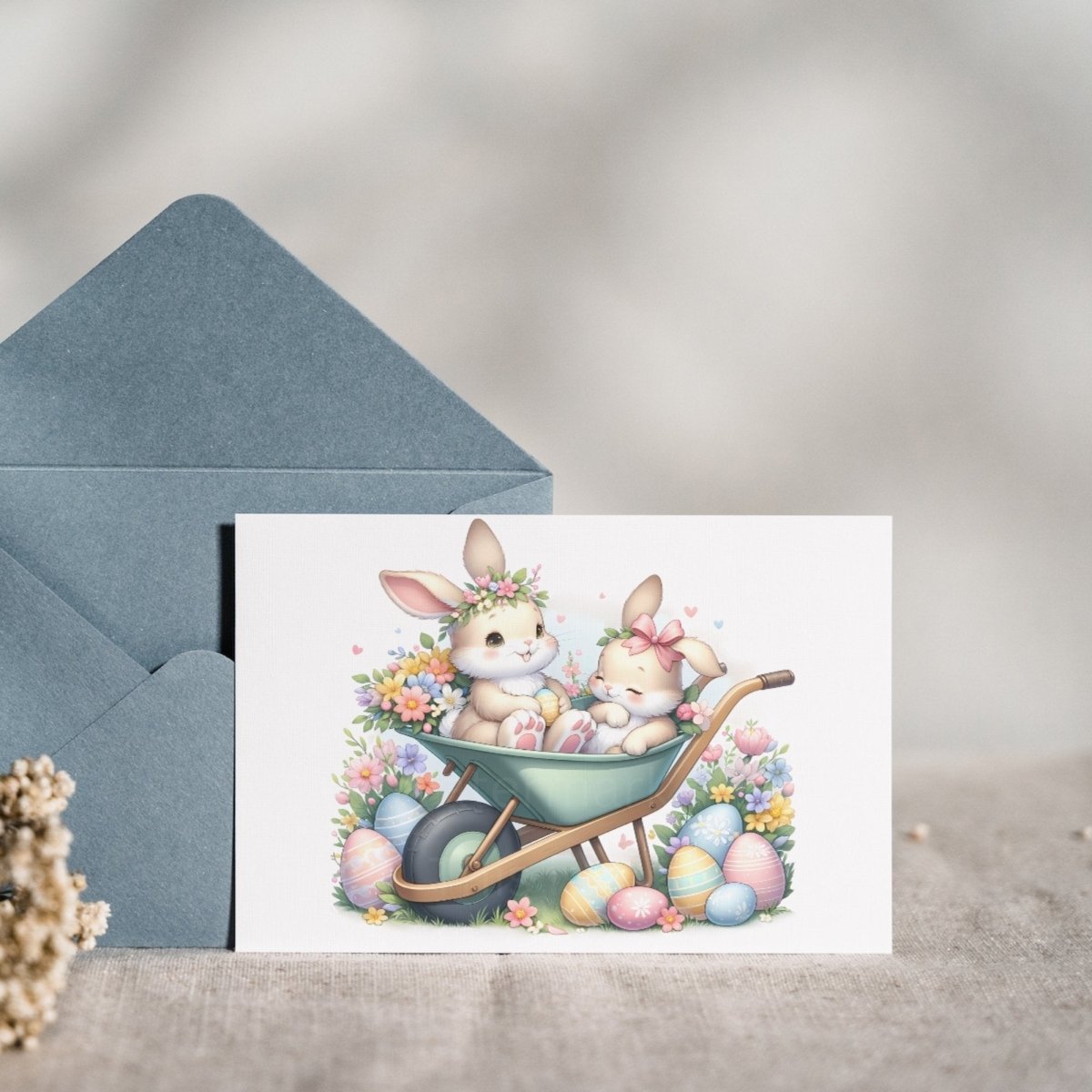 Cute Easter Bunny Cliparts 20 PNG Bundle Lovely Pastel Easter Bunnies Card Crafting Junk Journal Kit Happy Easter Spring Graphic - Everything Pixel