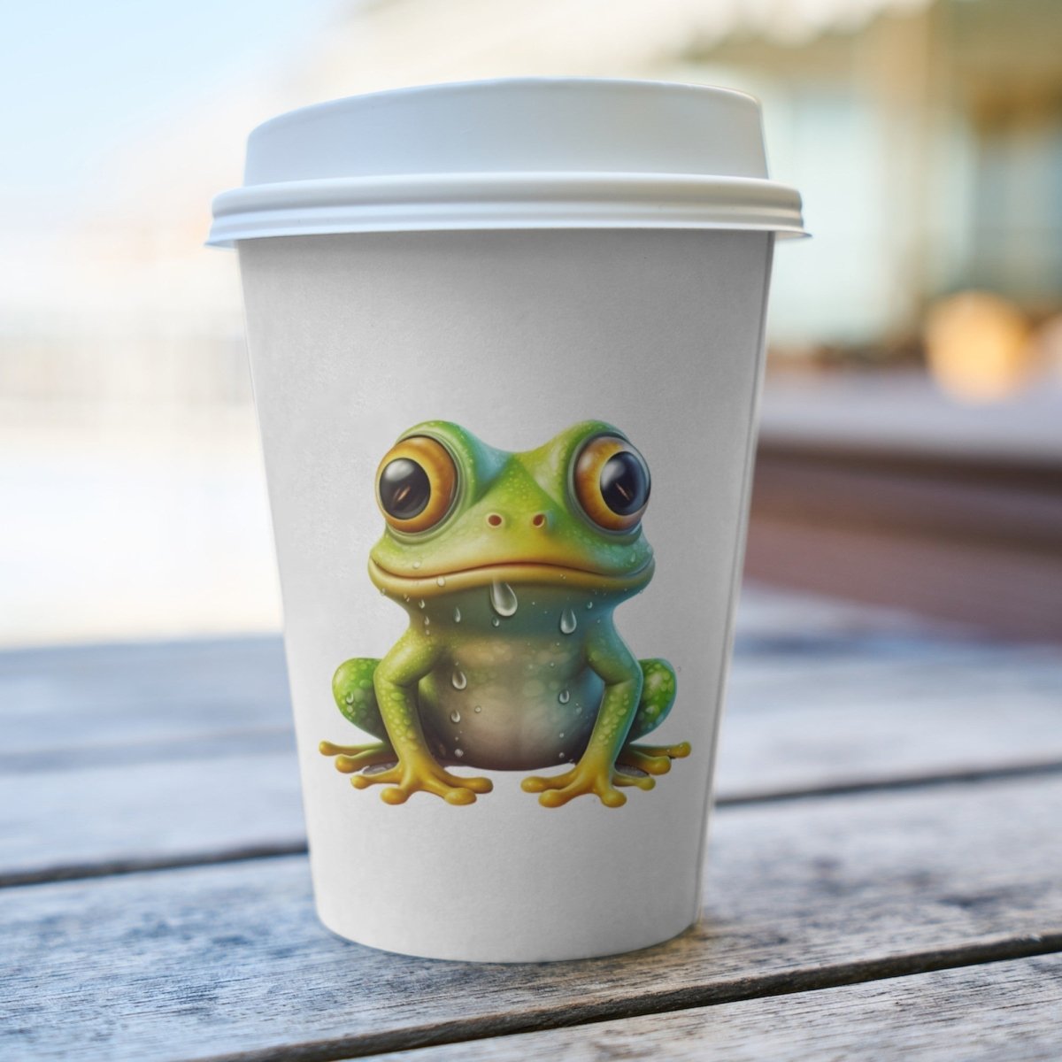 Cute Frogs PNG Clip Art Bundle for Sublimation Tumbler Card Making Clipart Scrapbook Paper Craft T-Shirt Design Nursery Art Funny Graphic - Everything Pixel