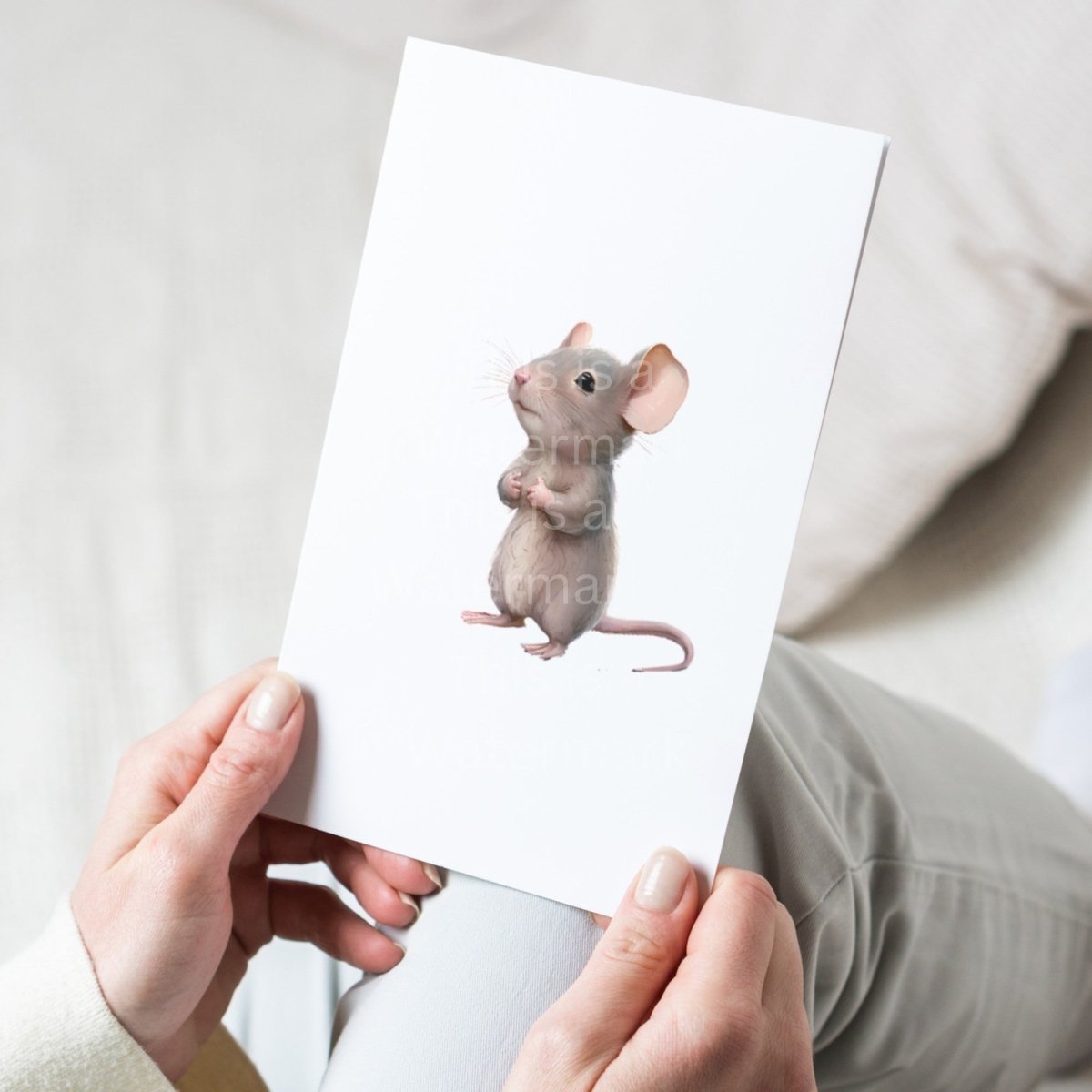 Cute Mouse Clipart 6 High Quality PNGs Nursery Art Card Making Clip Art Bundle Digital Paper Craft Watercolour Painting Sublimation Clipart - Everything Pixel