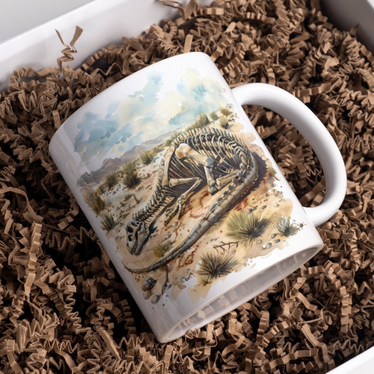 Desert Dinosaur Fossil Clipart Bundle - Everything Pixel
