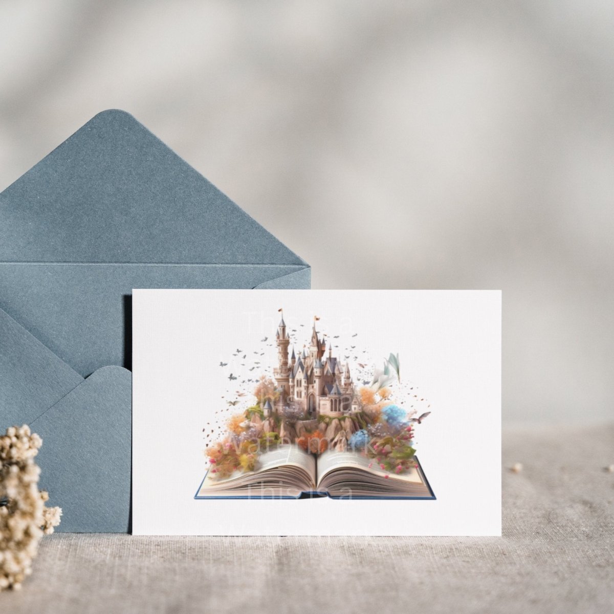 Fantasy Castle Book 6x PNG Clip Art Bundle Fantasy Scrapbook Design Card Making Paper Crafting Junk Journal T-Shirt Clipart Princesscore - Everything Pixel