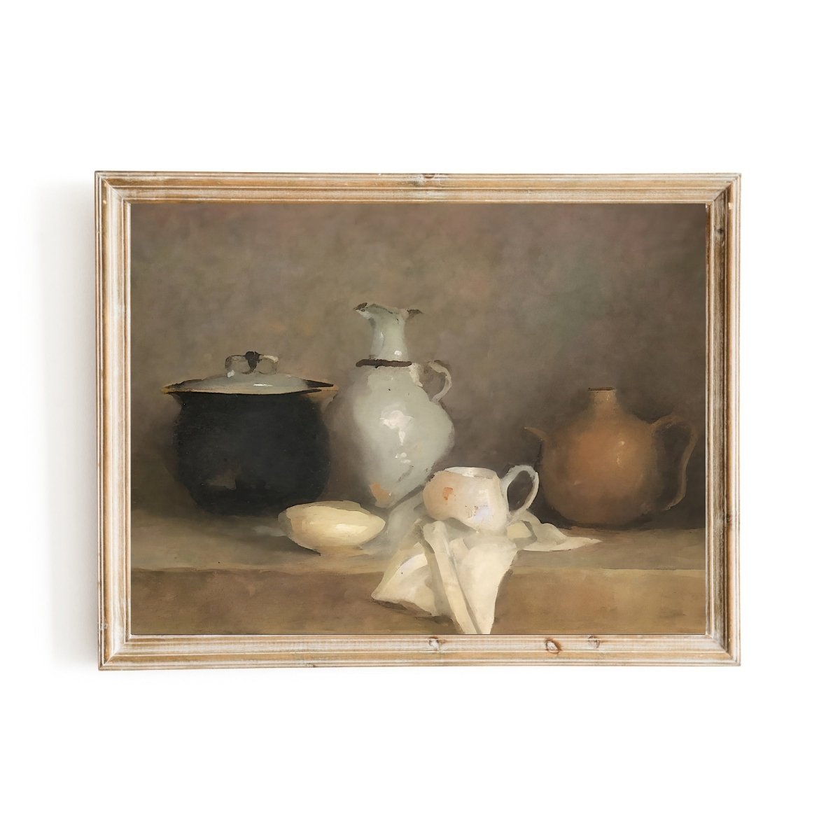 Farmhouse kitchen print still life painting vintage art farmhouse kitchen - Everything Pixel