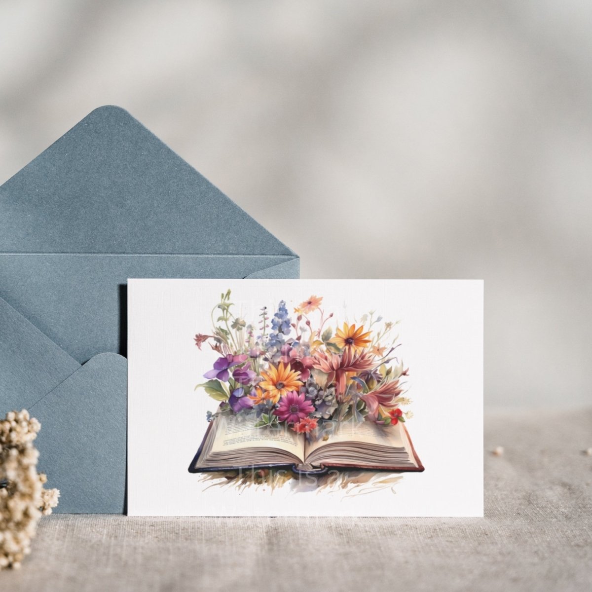 Floral Book 6x PNG Clip Art Bundle Creativity Scrapbook Design Card Making Paper Crafting Junk Journal T-Shirt Clipart School Learning - Everything Pixel