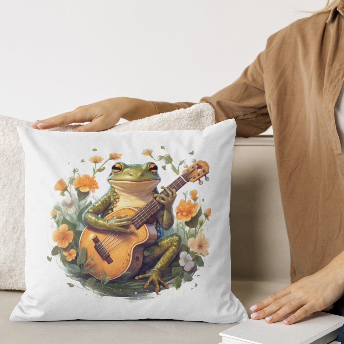 Frog playing Guitar PNG Clip Art Bundle for Sublimation Tumbler Card Making Clipart Scrapbook Paper Craft T-Shirt Design Nursery Art Funny - Everything Pixel