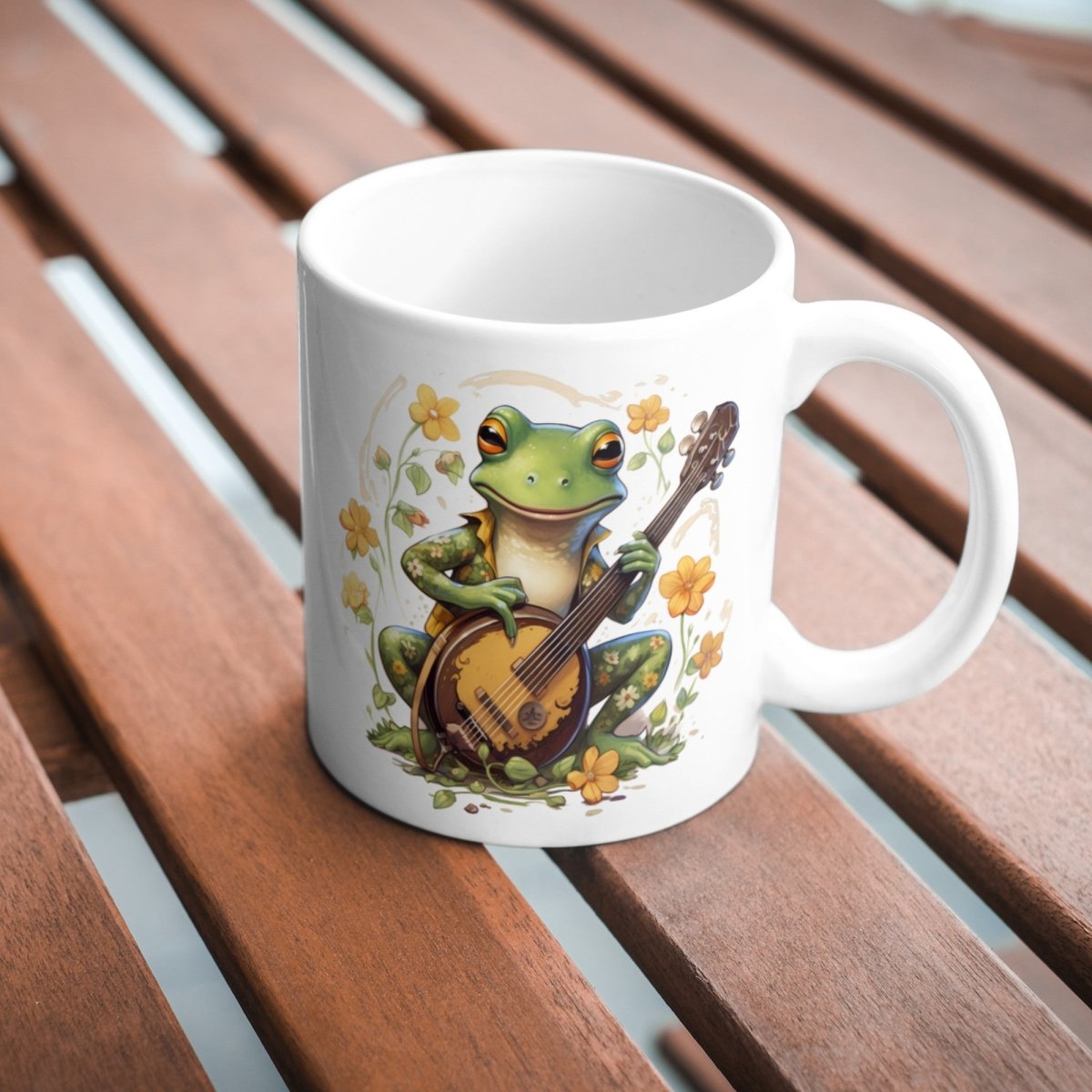 Frog playing Guitar PNG Clip Art Bundle for Sublimation Tumbler Card Making Clipart Scrapbook Paper Craft T-Shirt Design Nursery Art Funny - Everything Pixel