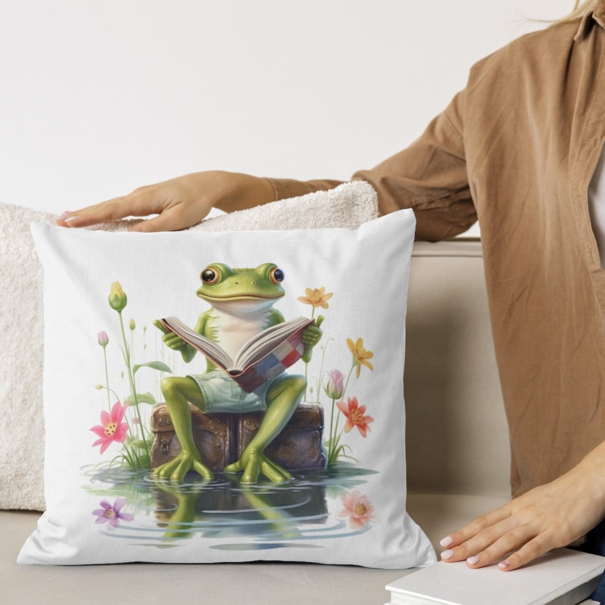Frog reading a Book PNG Clip Art Bundle for Sublimation Tumbler Card Making Clipart Scrapbook Paper Craft T-Shirt Design Nursery Art Funny - Everything Pixel