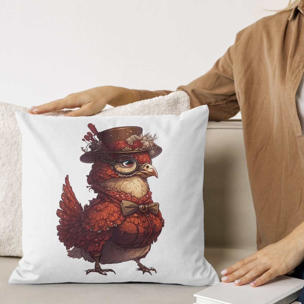 Funny Chicken 6x PNG Clip Art Bundle Sublimation & Clipart Print on Shirts Mugs Cards Wall Art Paper Crafting Children Book Clipart - Everything Pixel