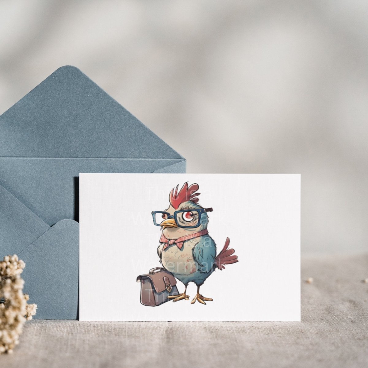 Funny Chicken with Glasses 6x PNG Clip Art Bundle Sublimation & Clipart Print on Shirts Mugs Cards Wall Art Paper Crafting Children Clipart - Everything Pixel