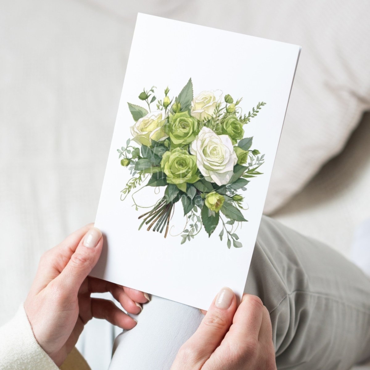 Green Rose Bouquet PNG Bundle for Sublimation Clipart Bundle Transparent Background Wedding Clipart Mug Digital Download Commercial Use - Everything Pixel