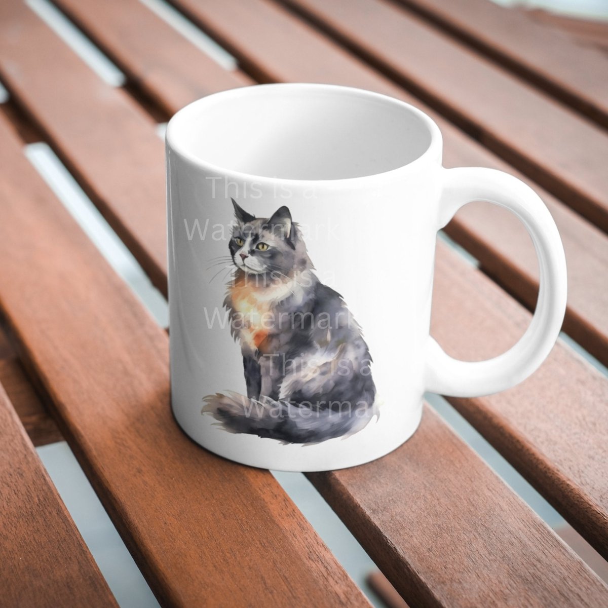 Grey Cat 6x PNG Clip Art Bundle Sublimation Design Nursery Art Card Crafting T-Shirt Cat Lover Clipart Mug Design Kawaii Kitten Witch Cat - Everything Pixel
