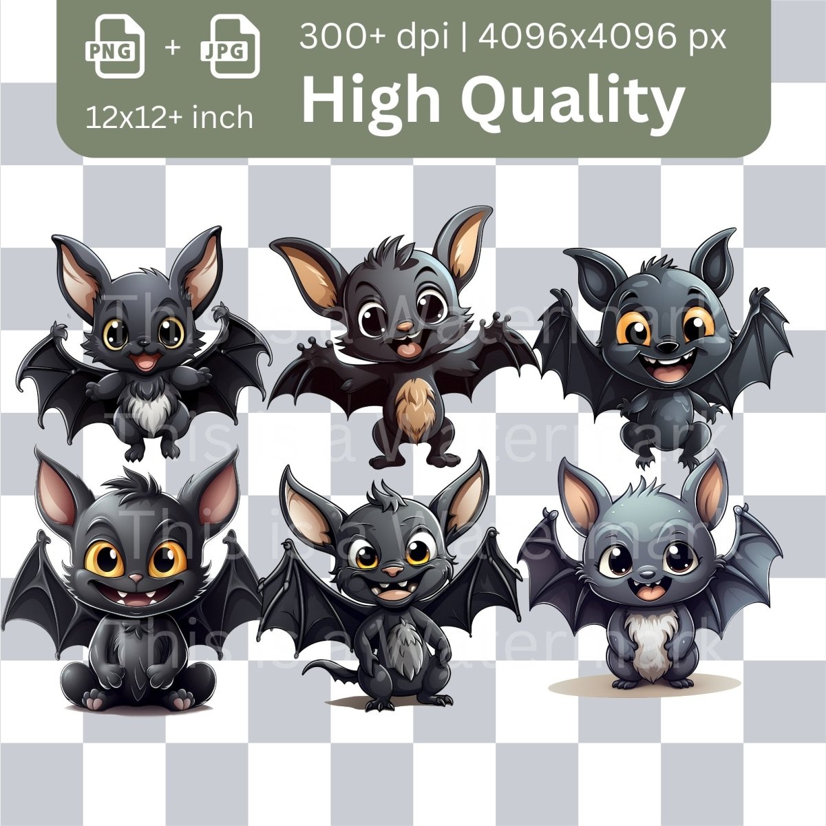 Halloween Character Clipart 49+49 PNG/JPG Bundle Halloween Invitation Card Design Paper Crafting Book Clipart Sublimation Clip Art - Everything Pixel