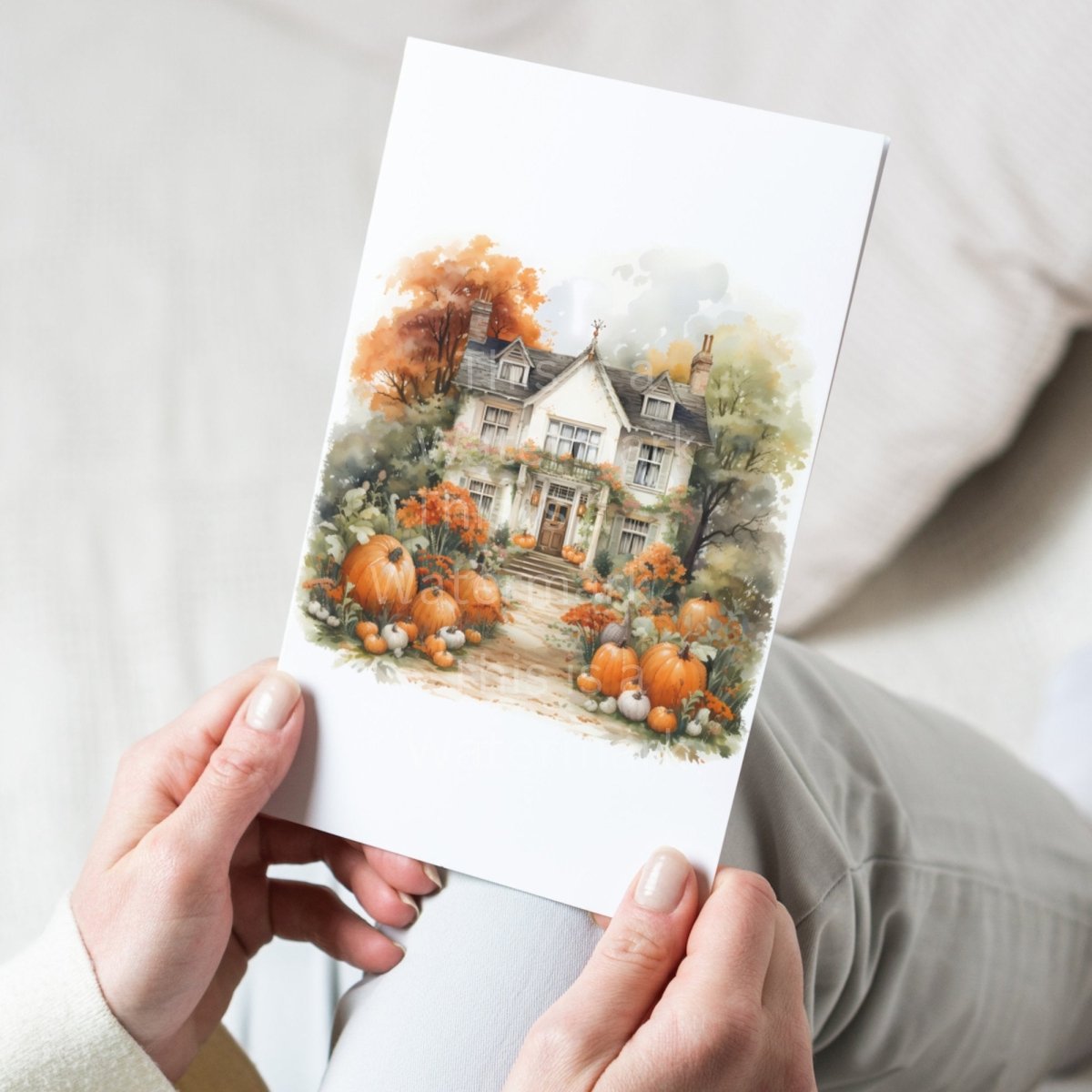 Halloween decorated House Clipart 8 JPG Bundle Halloween Invitation Card Design Paper Crafting Book Clipart Thanksgiving Graphic - Everything Pixel