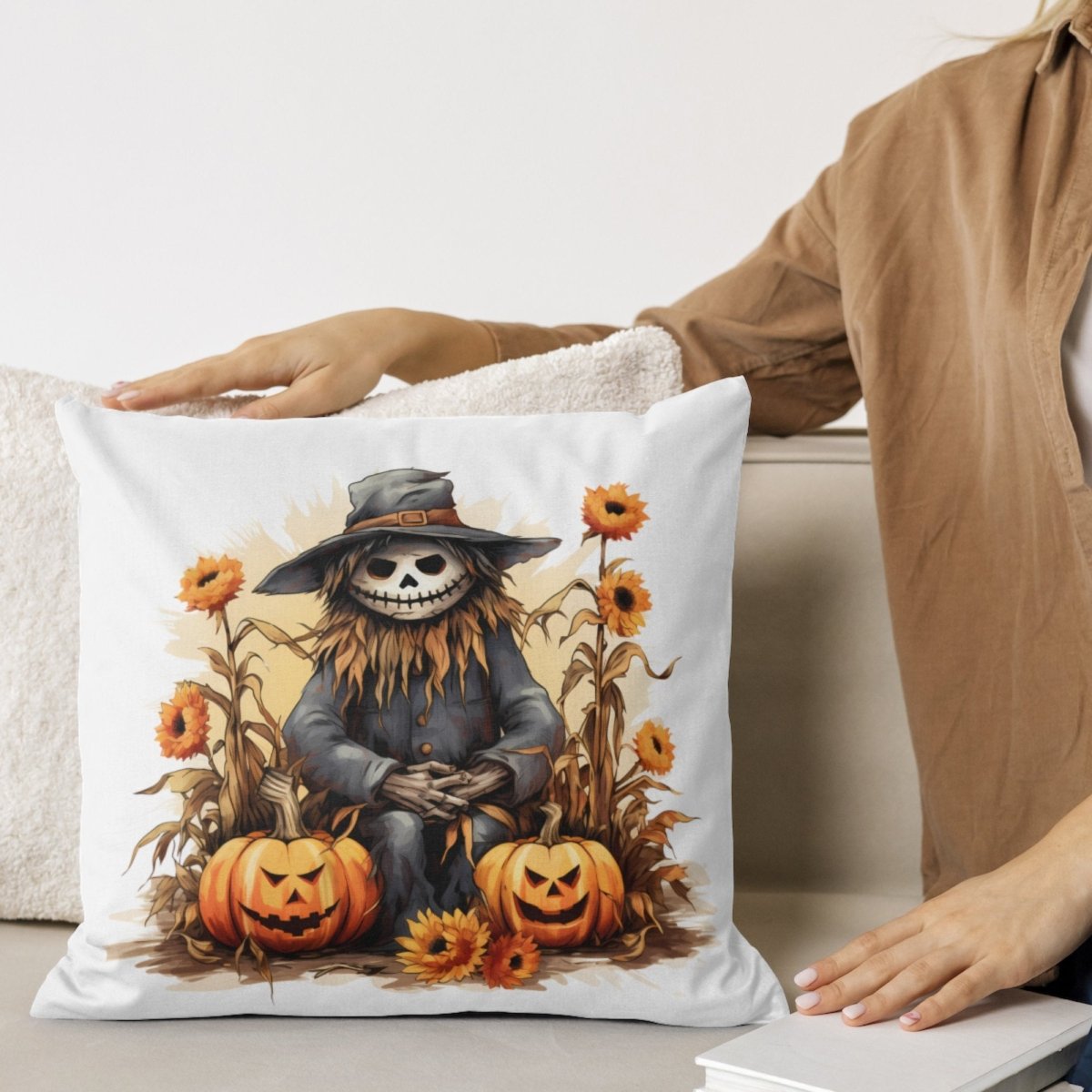 Halloween Scarecrow 7+7 PNG Clipart Bundle Halloween Invitation Card Design Paper Crafting Book Clip Art Mystical Full Moon Graphics - Everything Pixel