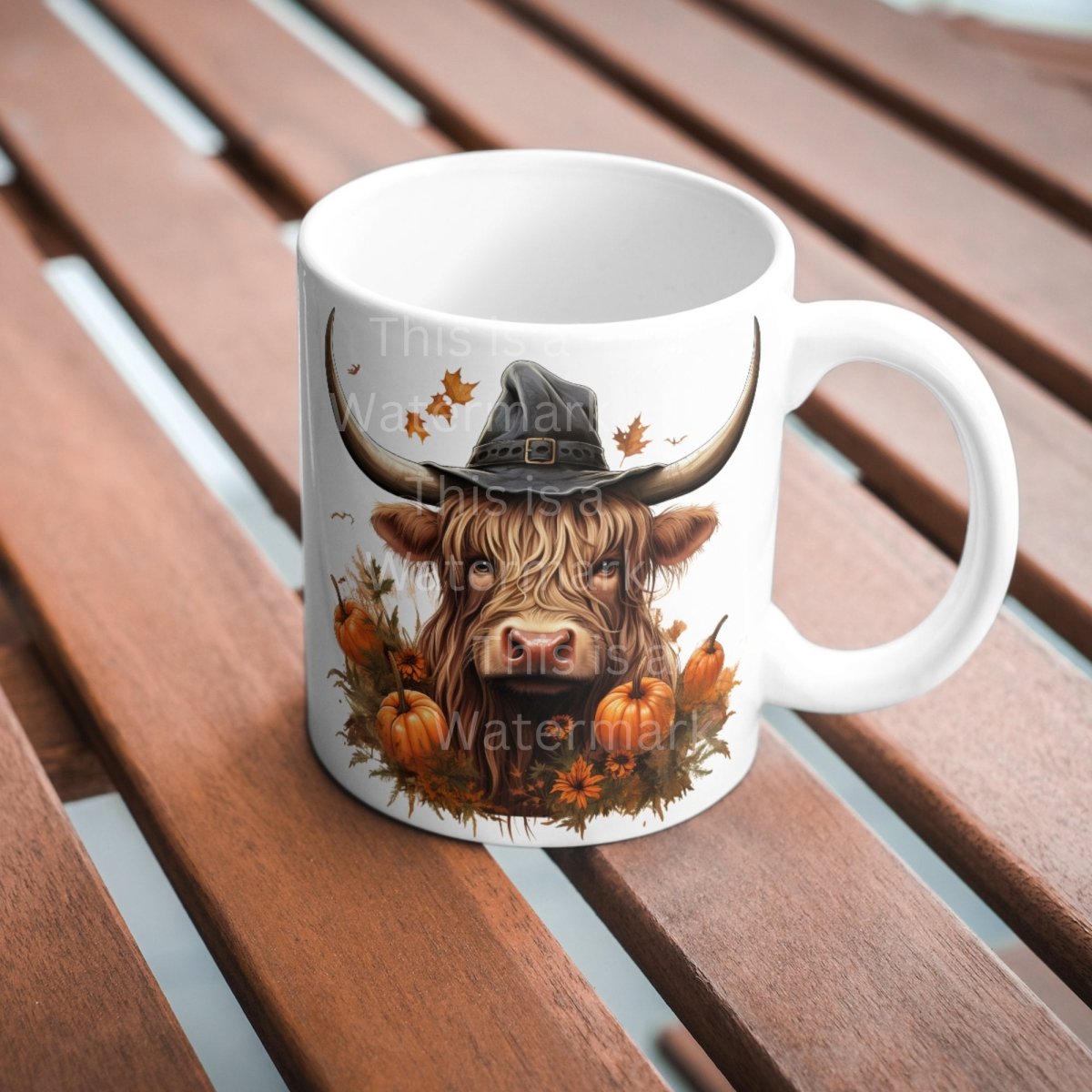 Highland Cow Halloween Clipart 7+7 PNG JPG Bundle Cute Design Invitation Card Graphic Paper Crafting Autumn Highland Cow Artwork - Everything Pixel