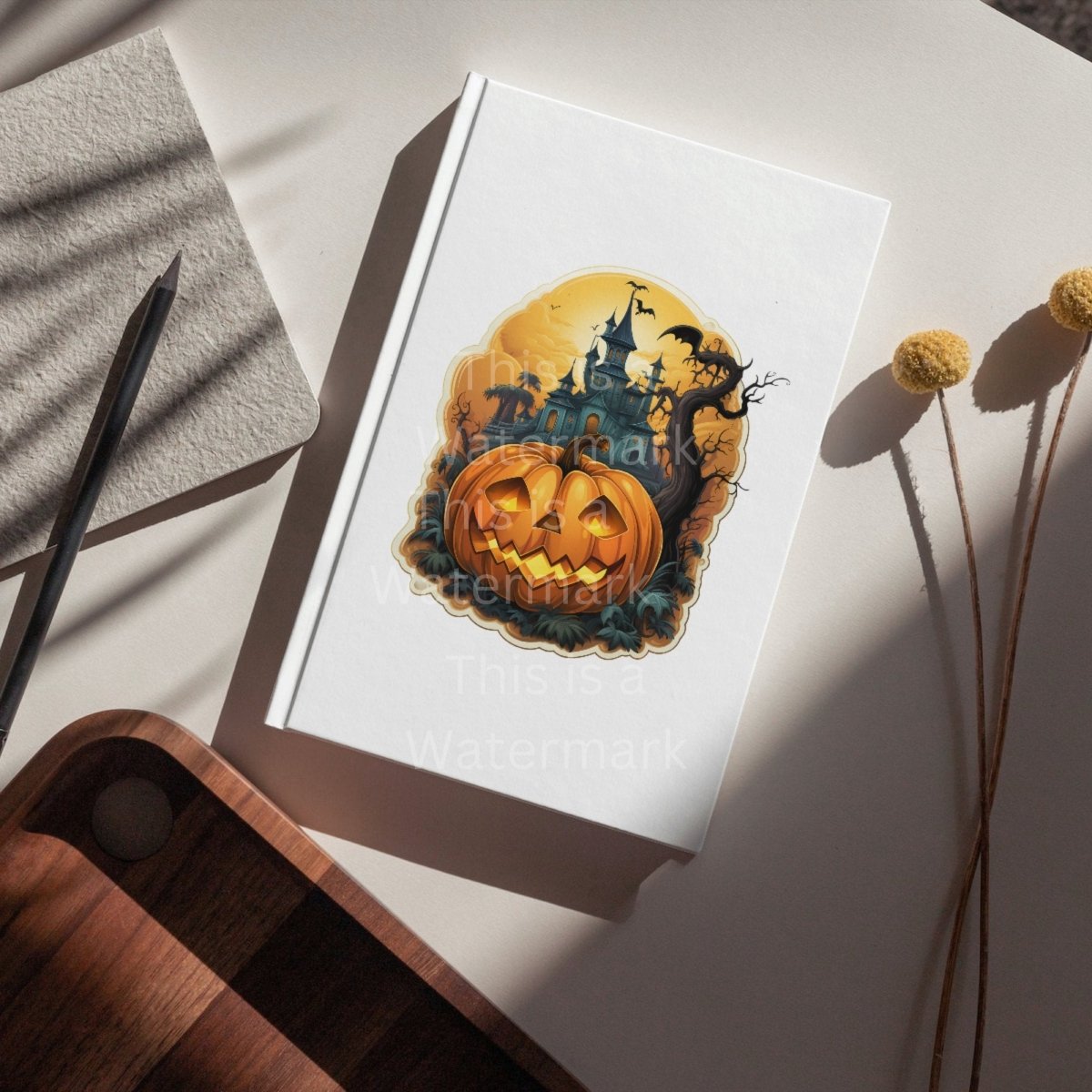 Jack-o-Lantern Halloween Clipart 7+7 PNG Bundle Spooky Sticker Design Paper Crafting Book Clip Art Digital Planner Sticker Graphic - Everything Pixel