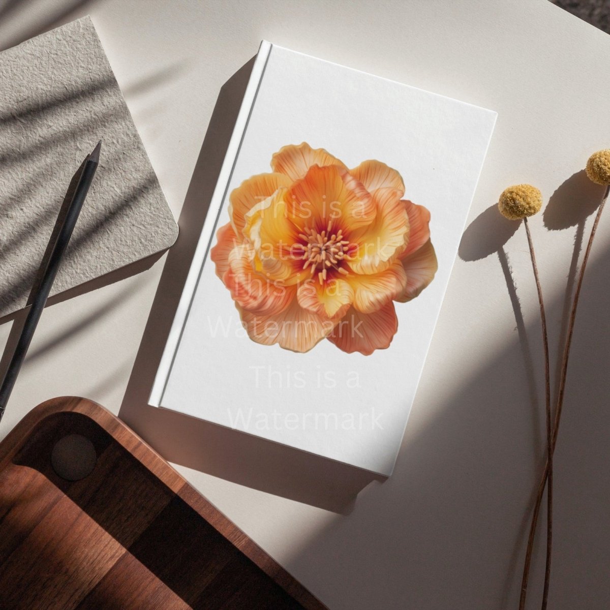 Orange Tulip Blossom 6+6 PNG Clipart Bundle, Transparent Background, Photorealistic - Everything Pixel