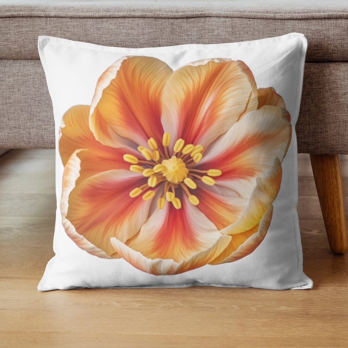 Orange Tulip Blossom 6+6 PNG Clipart Bundle, Transparent Background, Photorealistic - Everything Pixel