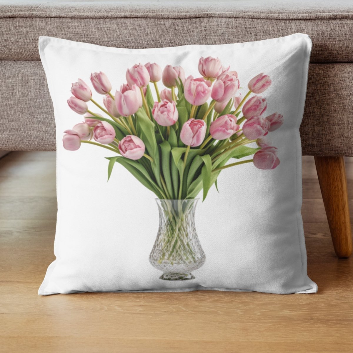 Pink Tulips in Vase 6+6 PNG Clipart Bundle, Transparent Background, Photorealistic - Everything Pixel