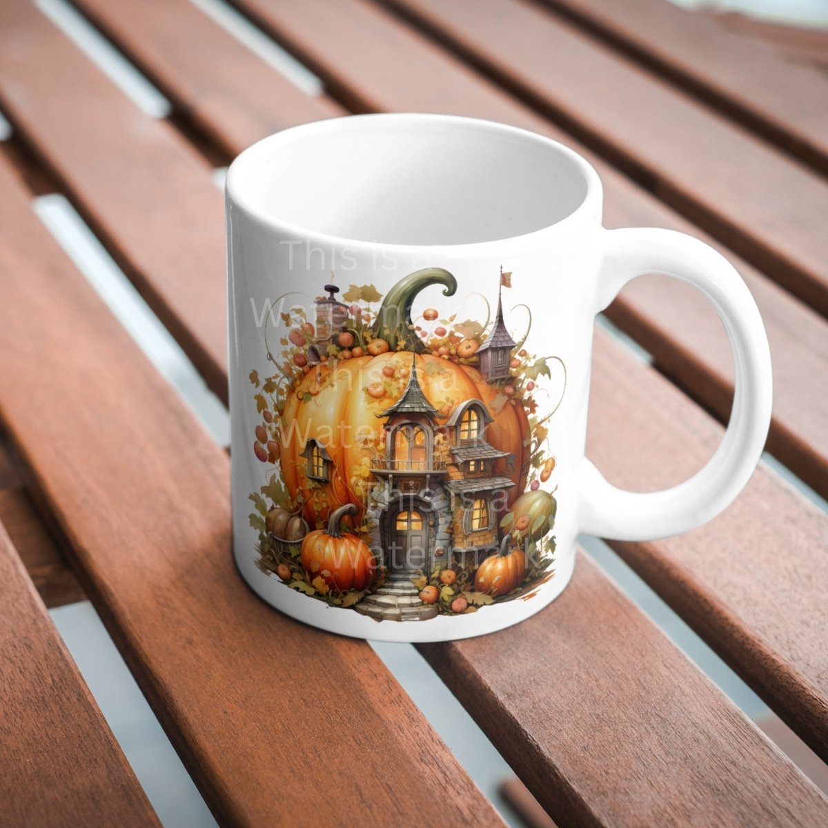 Pumpkin House Clipart 7+7 PNG Bundle Halloween Invitation Card Design Paper Crafting Book Clipart Fairy Cottage Graphics Fantasy Art - Everything Pixel