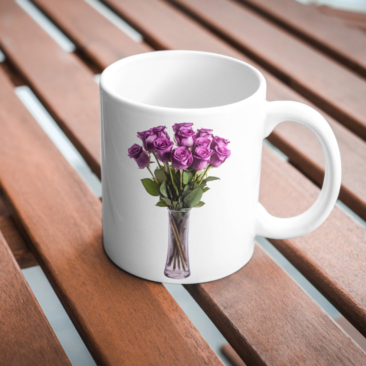 Purple Roses in Vase 6+6 PNG Bundle for Sublimation Clipart - Everything Pixel